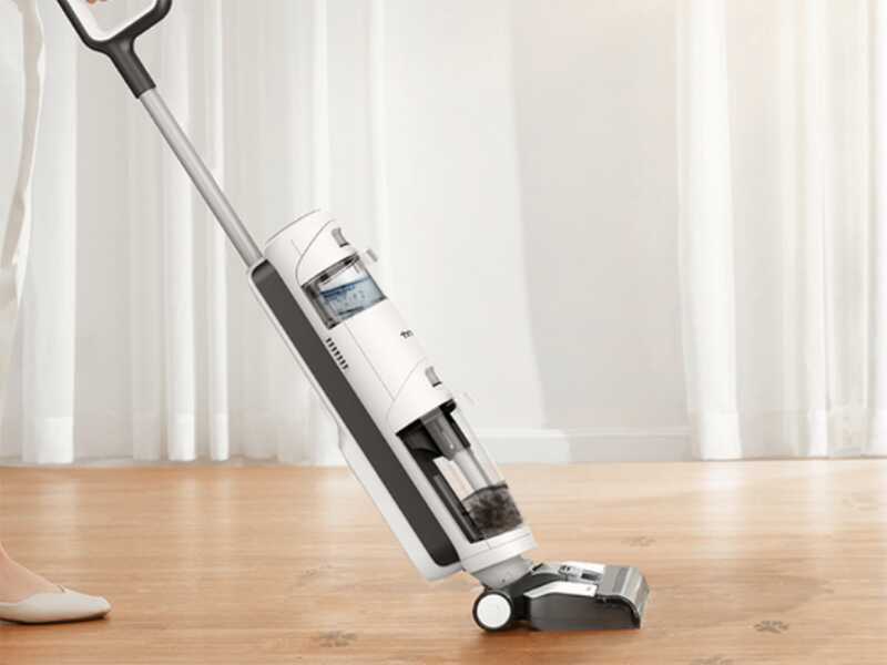 Tineco iFloor Breeze - Lavapavimenti a batteria 3 in 1: lava, asciuga e aspira