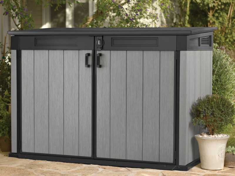 Keter Grande Store - Armadio porta attrezzi da giardino - 190.5x109.3x132.5 cm
