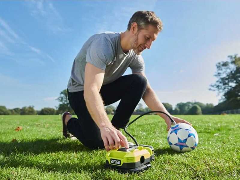 Ryobi RMI18-0 - Compressore a batteria portatile - 18V - 2Ah
