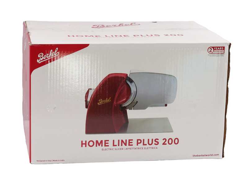 Berkel Home Line Plus 200 Nero Opaco - Affettatrice con lama 195 mm