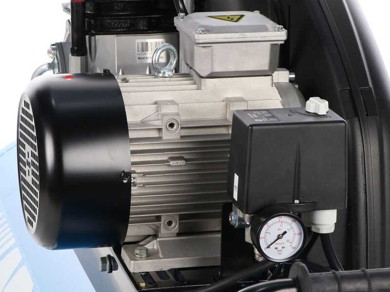 Abac A49B 200 CT4 - Compressore aria elettrica trifase a cinghia - Motore 4 HP - 200 lt