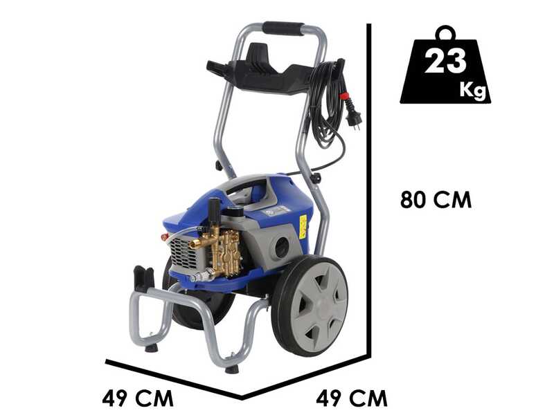 Annovi &amp; Reverberi Blue Clean 613K - Idropulitrice acqua fredda - 150 bar max - Portata 8.3 Lt/min