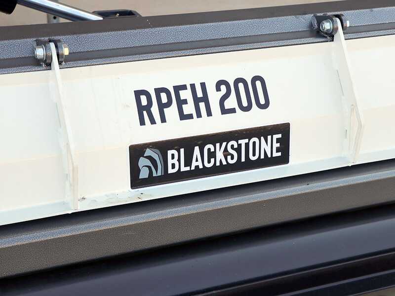 BlackStone RPEH 180 - Trincia argini laterale per trattore - Serie pesante