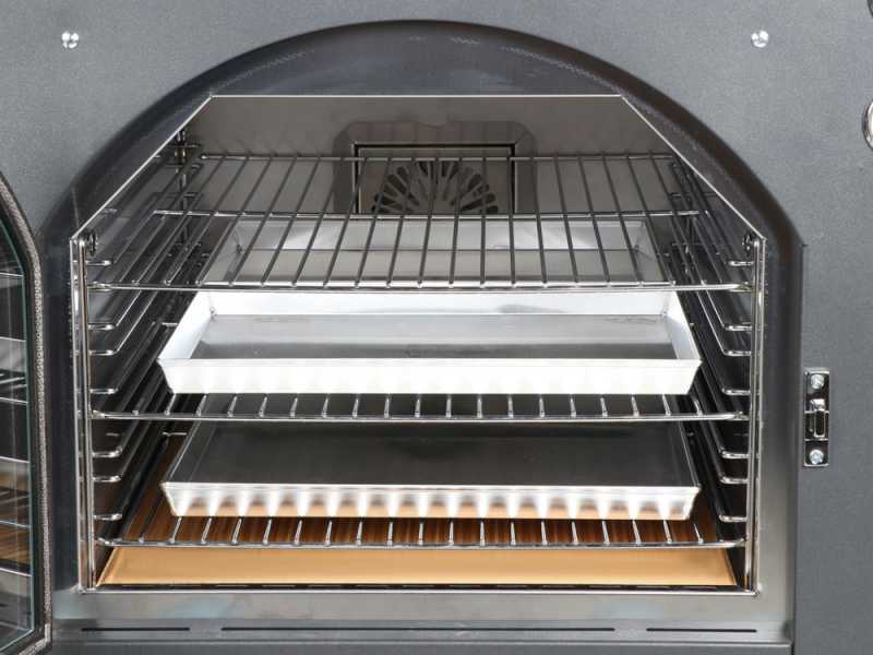 Fontana Rosso - Forno a legna da esterno 80X54 cm