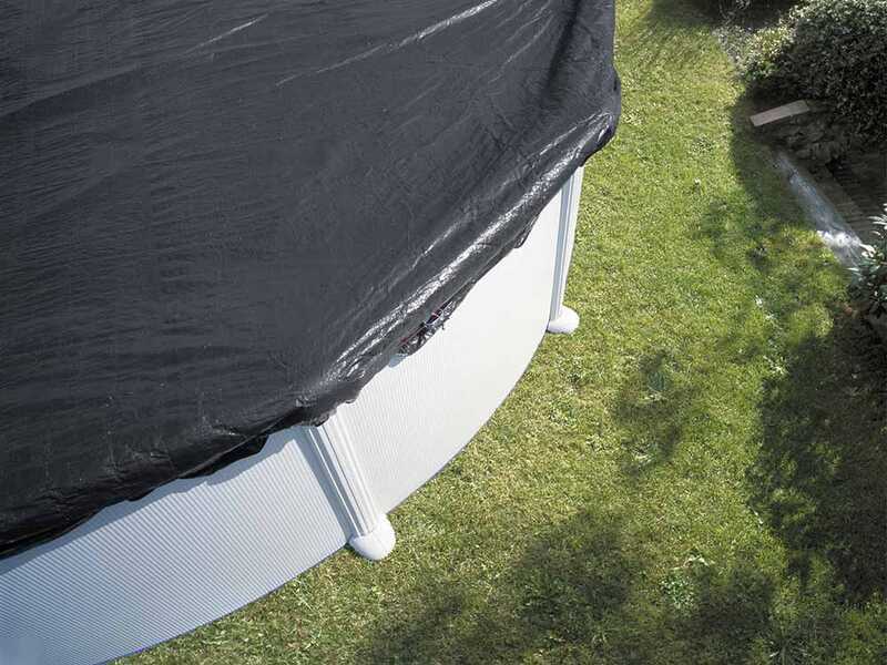 Copertura per piscine ovali Gre 915 x 470 cm
