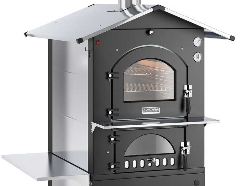 Fontana Gusto - Forno a legna da esterno 80X65 cm