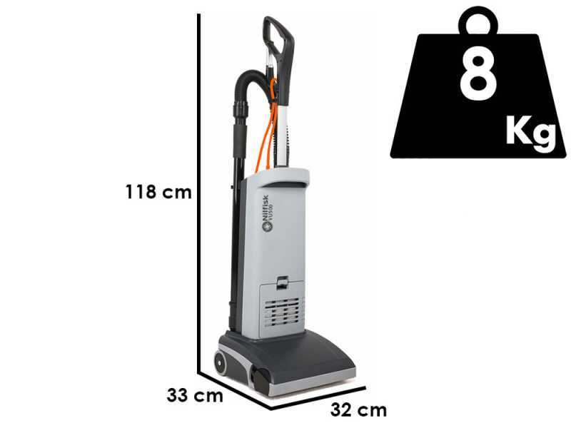 Nilfisk VU500 12 inch SMU EU - Battitappeto - Aspirapolvere - 900 W