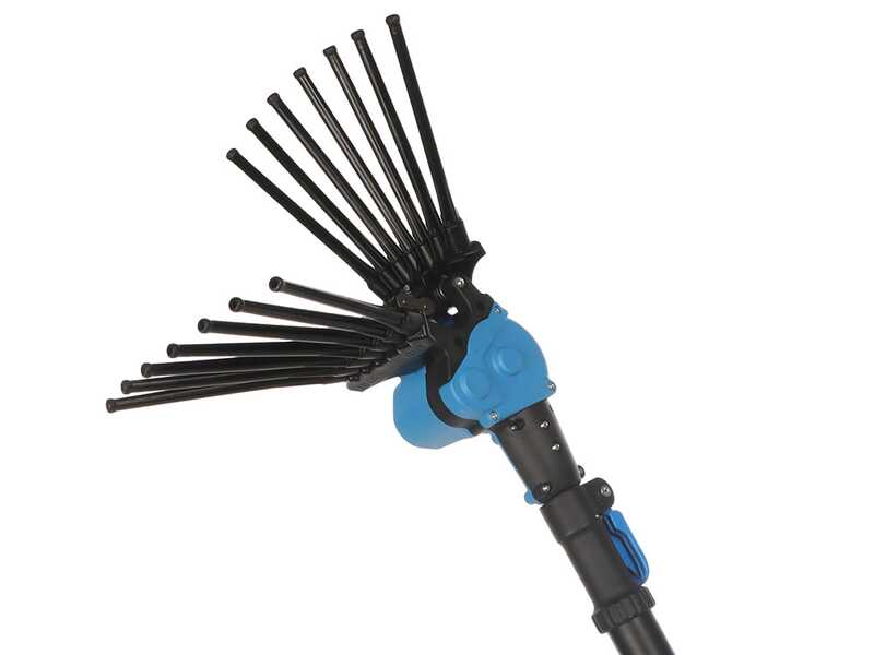 Lisam Oliwatt 3 - Abbacchiatore Elettrico a batteria - Asta Telescopica - 235-330 cm - Batteria 12V 56Ah