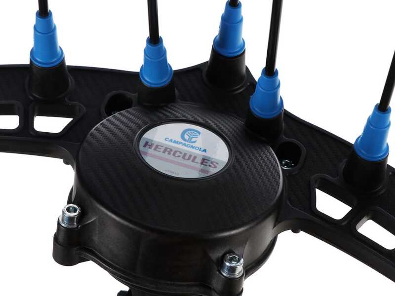 Campagnola Hercules 6 ECO Plug-in - Asta in alluminio - 235 - 325 cm - Abbacchiatore elettrico a batteria - 21.6V 5Ah
