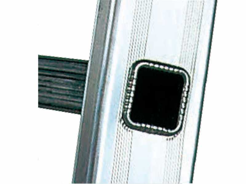 Facal Atlanta ATL350-3, 3x12 gradini, 7.90 m - Scala in alluminio - Altezza stimata operativa 8.53 m