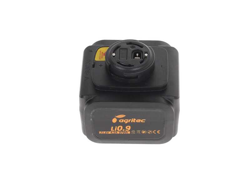 Oliviero Flex PCF Premium Cordless - Abbacchiatore con batteria a litio - Asta in carbonio fissa 245 cm - 2x 21.6V 4.5Ah