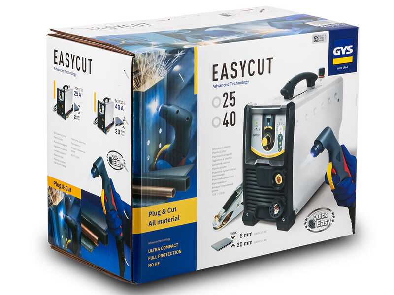 Gys Easycut 40 - Taglio al plasma a inverter