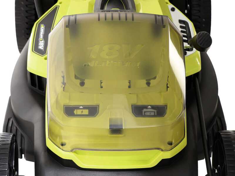 Ryobi RY18LMX40C-0 - Tagliaerba a batteria - Taglio 40 cm - SENZA BATTERIA E CARICABATTERIE