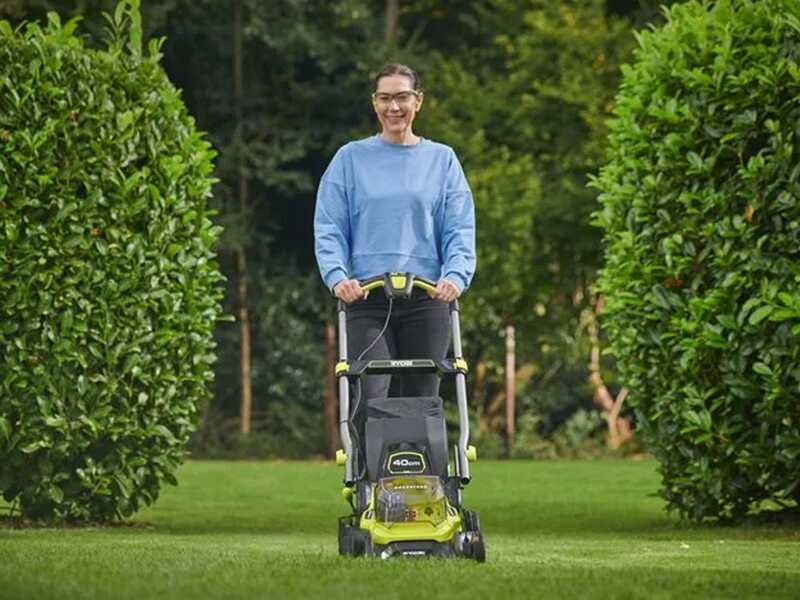 Ryobi RY18LMX40C-0 - Tagliaerba a batteria - Taglio 40 cm - SENZA BATTERIA E CARICABATTERIE