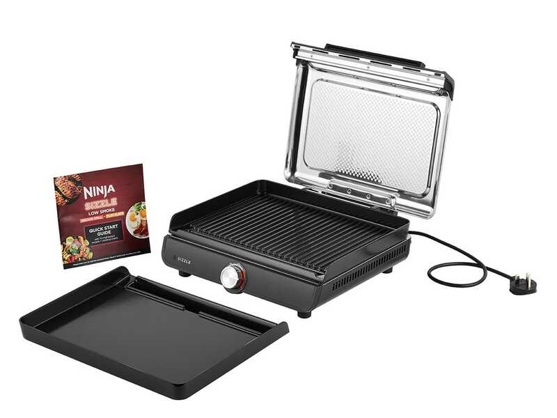 Ninja Sizzle GR101EU - Barbecue elettrico portatile - 1450W