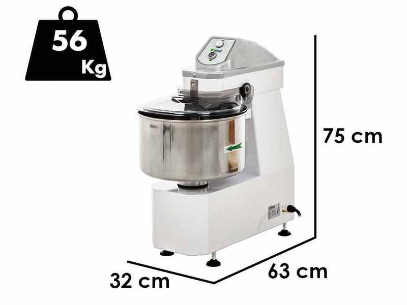 Fimar 12SB - Impastatrice a spirale - 12 Kg