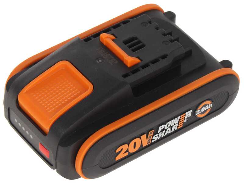 Worx Nitro WG325E - Potatore manuale a batteria + asta di prolunga - 20V/2Ah