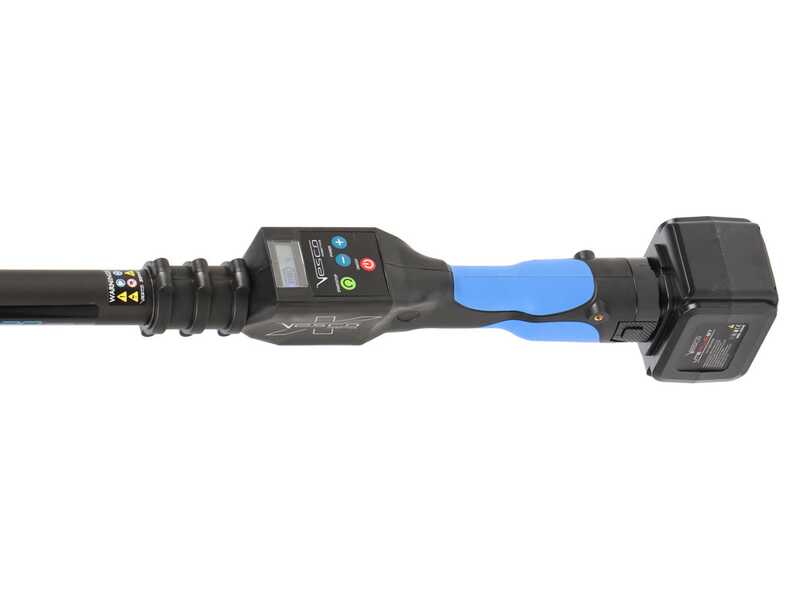 VESCO GALAXY XR14T.1 - Abbacchiatore con batteria a litio - Asta telescopica 210-320 cm - 14.4V 6Ah