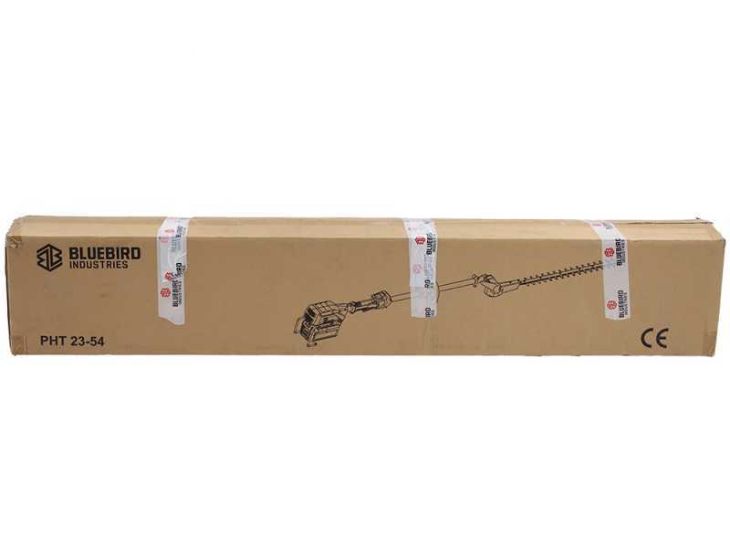 Blue Bird PHT 23-54 - Tagliasiepi a batteria su asta di prolunga - SENZA BATTERIA E CARICABATTERIA