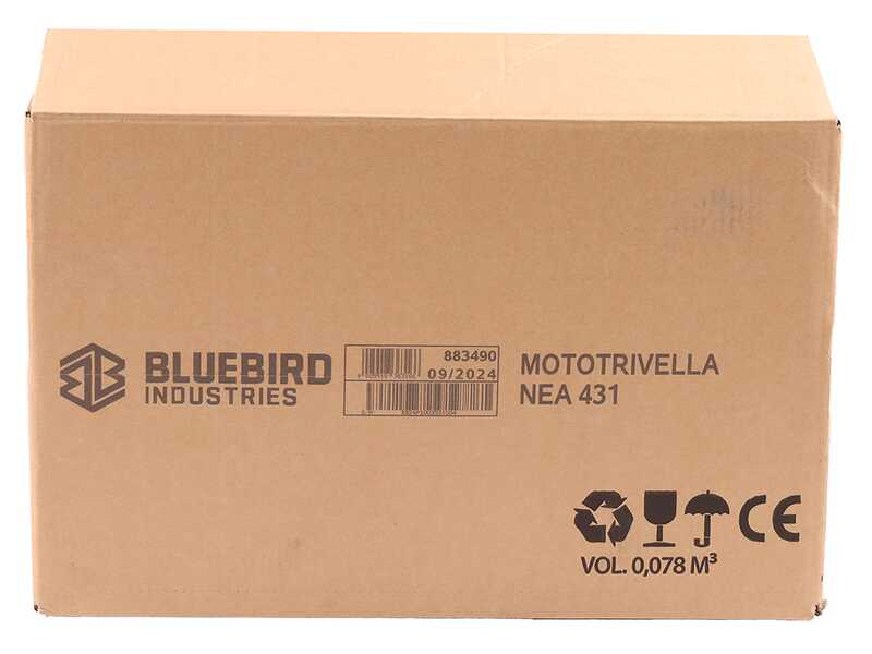BlueBird NEA 431 - Mototrivella a miscela 2 tempi - Punta non inclusa
