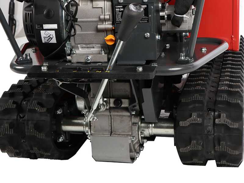 Blue Bird Carrier 300 - Motocarriola cingolata estendibile - Portata 300Kg