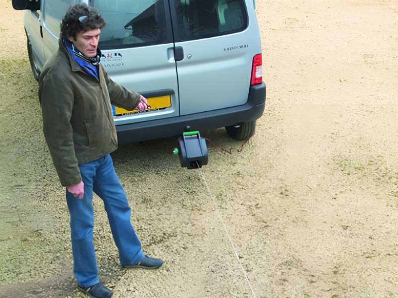 Ribimex PE12V/T1 - Verricello elettrico a batteria 12V - Con radiocomando