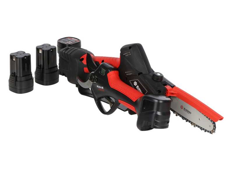 Blue Bird PS23-28+CS23-05A - Kit Forbice + Potatore a batteria - 3x 14.4V 2.5Ah
