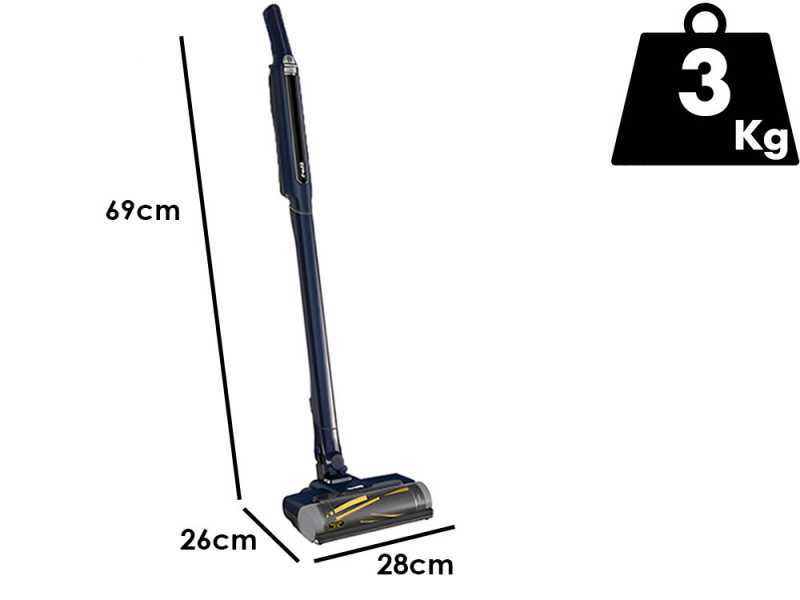 Shark WV362EUT - Aspirapolvere - Scopa elettrica - 2x Batterie da 11.1V 3Ah - Con Pet kit