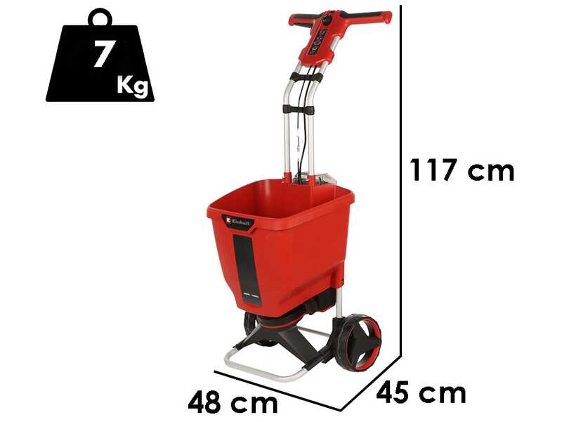 Einhell GE-SR 18/22 Li - Spandiconcime a batteria multiuso - 18V 4Ah