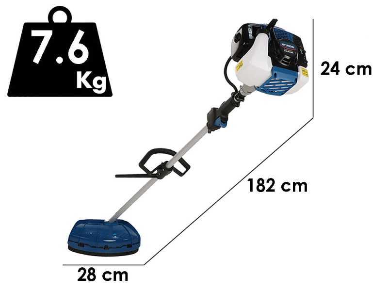 Hyundai LDBC330C - Decespugliatore a scoppio a benzina 2 tempi - 33 cc