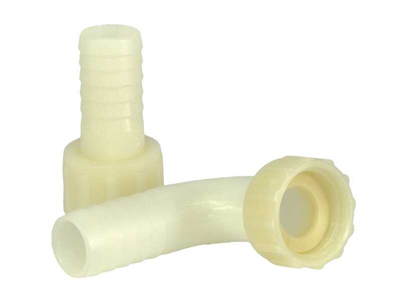 Tellarini ALM 25 - Pompa elettrica da travaso per olio in acciaio inox - Raccordi in NYLON dritto+curvo - Monofase - 230V
