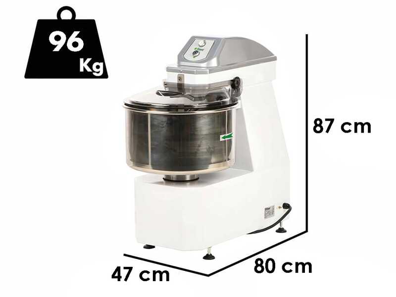 Fimar 38SB - Impastatrice a spirale - 38 Kg