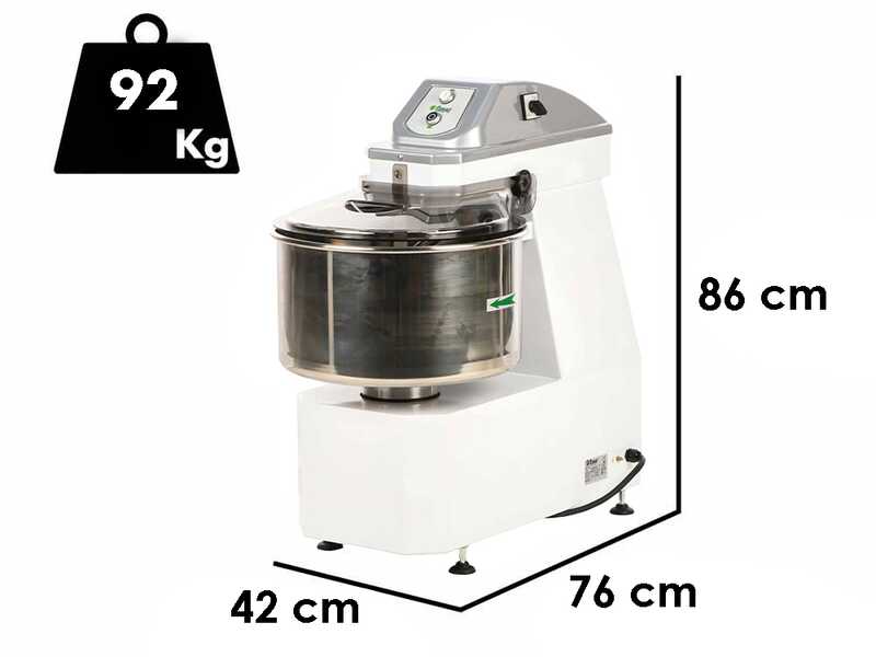 Fimar 25SB - Impastatrice a spirale - Trifase - 25 Kg - 2 Velocit&agrave;