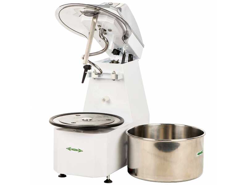 Fimar 38SR - Impastatrice a spirale con testa ribaltabile