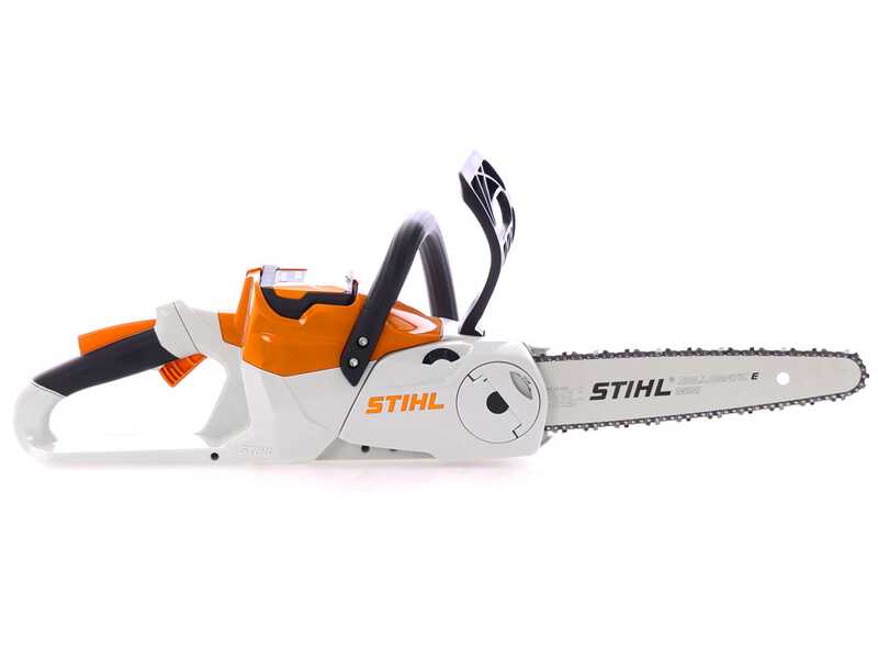 STIHL MSA 60 C-B Set - Elettrosega da taglio con batteria AK 20 - 36V 4Ah - Barra carving da 30 cm