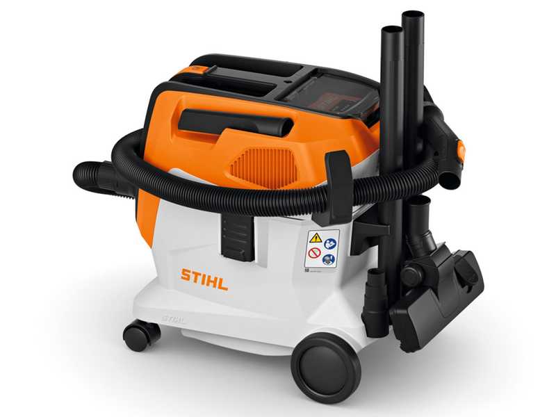 STIHL SEA 60 L - Bidone aspiratutto con batteria AK 20 - 36V 4Ah