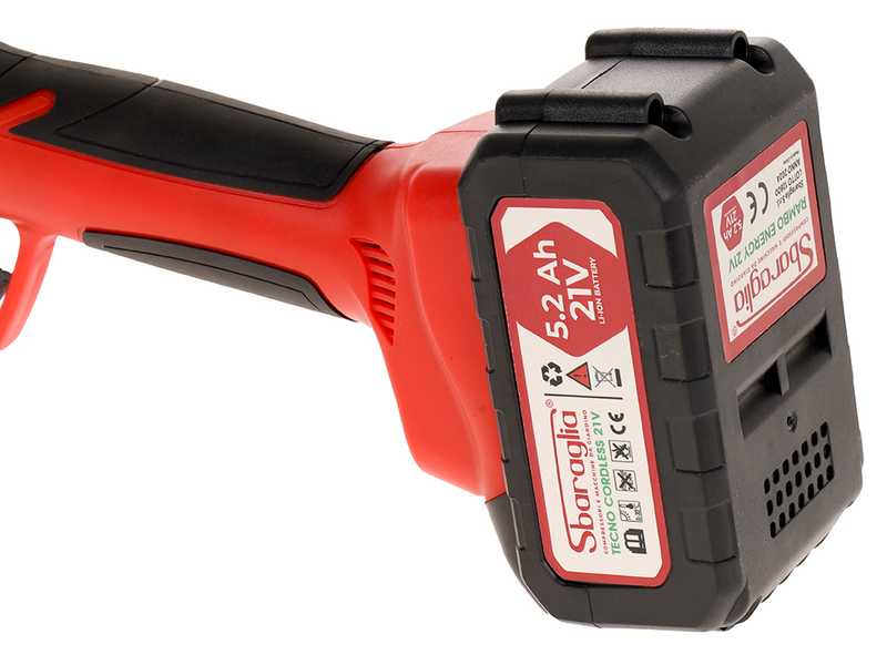 Sbaraglia Tecno Smart 37 - Forbice elettrica a batteria - SENZA BATTERIA E CARICABATTERIA