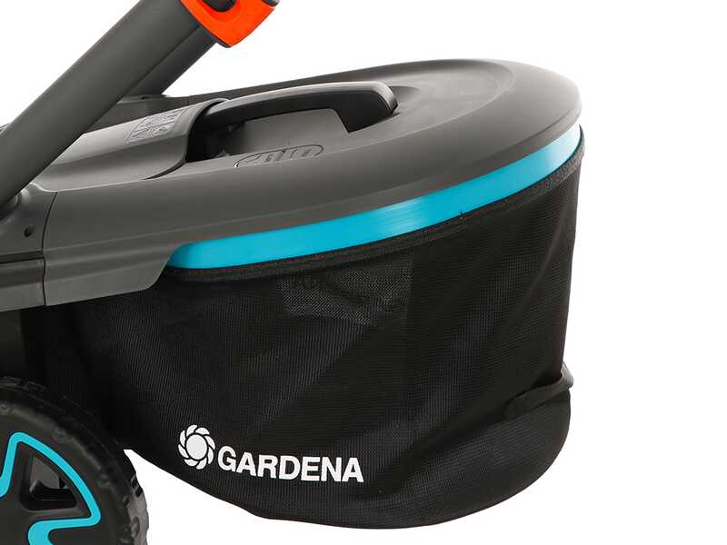 Gardena PowerMax Duo 46/36V P4A - Tagliaerba a batteria - 2x18V 2.5Ah - Taglio 46 cm
