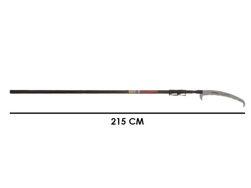 Castellari PS35PRO+AT4,5 CARBON - Seghetto con denti "U" su asta in carbonio - 215-480 cm - Lama da 35 cm