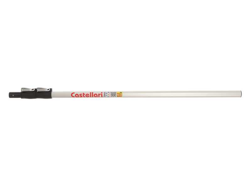 Castellari PS35PRO+AT6 - Seghetto con denti "U" su asta in alluminio - 265-615 cm - Lama da 35 cm