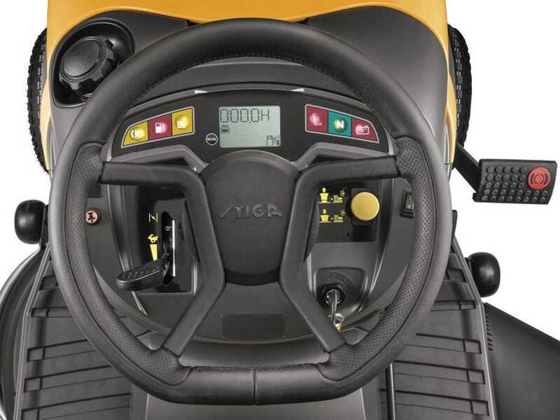 Stiga Tornado 7108 W Special - Trattorino tosaerba - Motore Honda GXV 630