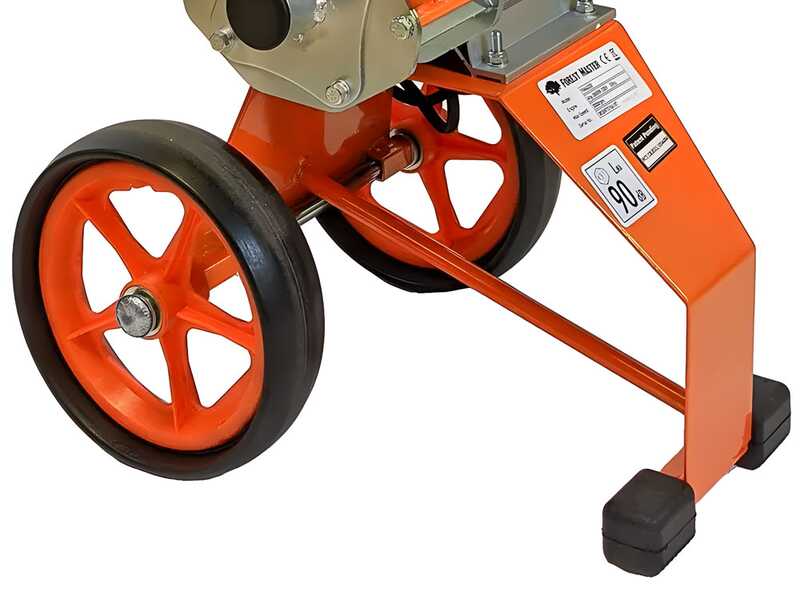 Forest Master FM6DDES - Biotrituratore a scoppio - Motore a benzina LCT da 7 HP - Avviamento elettrico