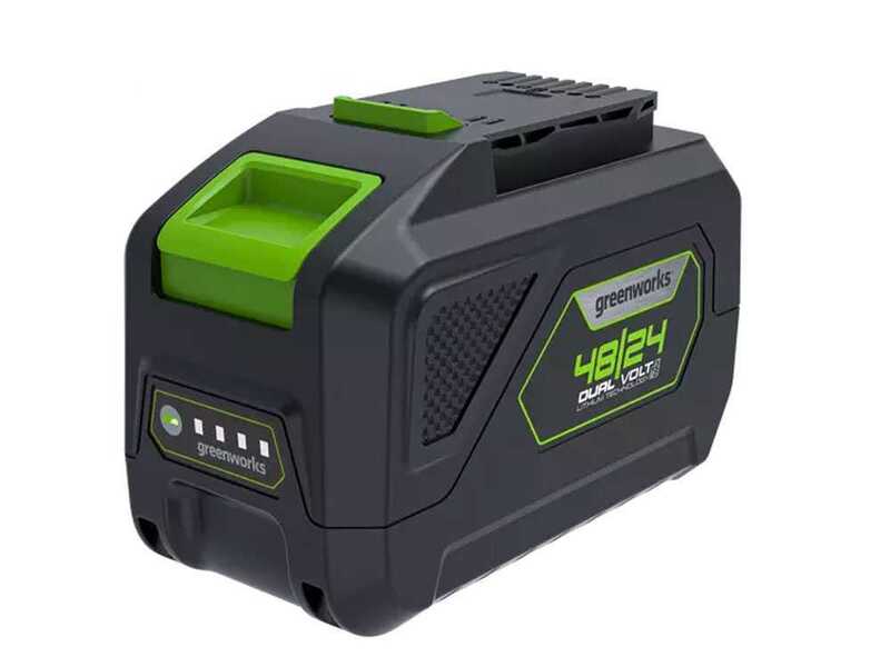 Greenworks GD48LM51SPIIK5 - Tagliaerba semovente a batteria - 48V/5Ah - Taglio 51 cm