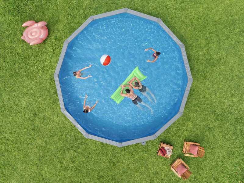 Bestway Hydrium 561CS - &Oslash;549x132 cm - Piscina rotonda per 11-15 Persone