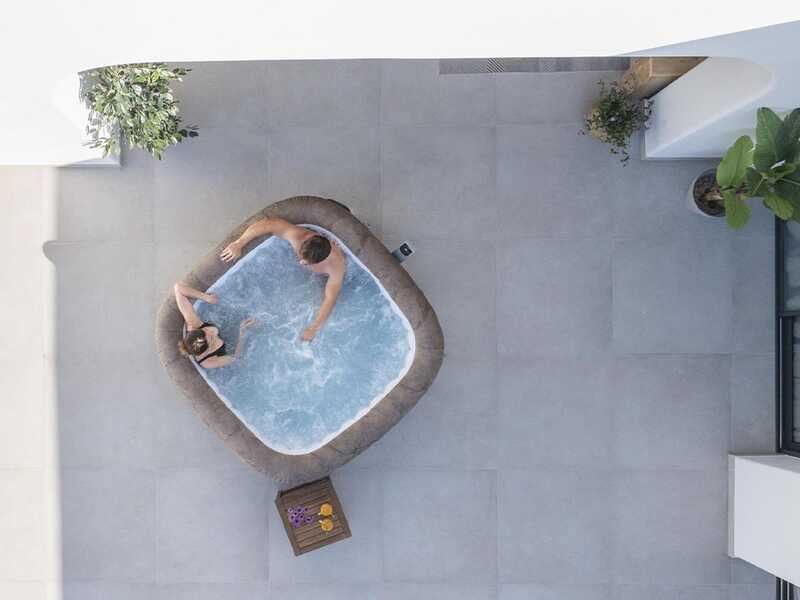 Bestway Lay-Z-Spa Roma AirJet 6001K - 180x180x71 cm - Piscina idromassaggio spa per 5-6 Persone