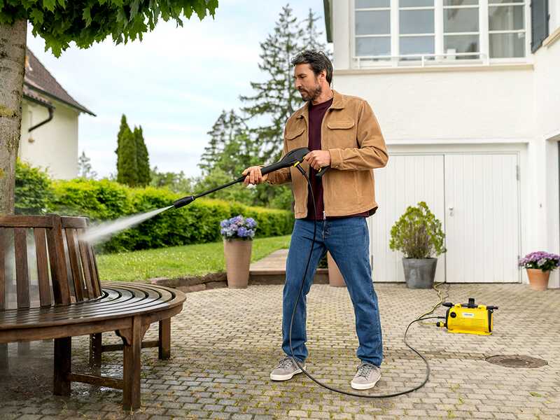 Karcher K3 Horizontal Plus Home - Idropulitrice portatile a freddo - 120 bar - 380 lt/h