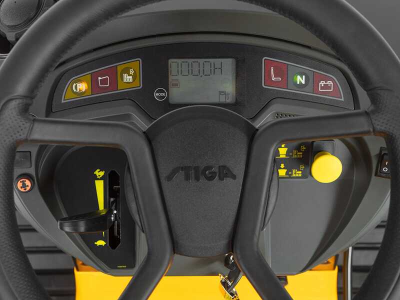 Stiga Estate 7122 W - Trattorino tosaerba tagliaerba a scoppio - Motore ST 650