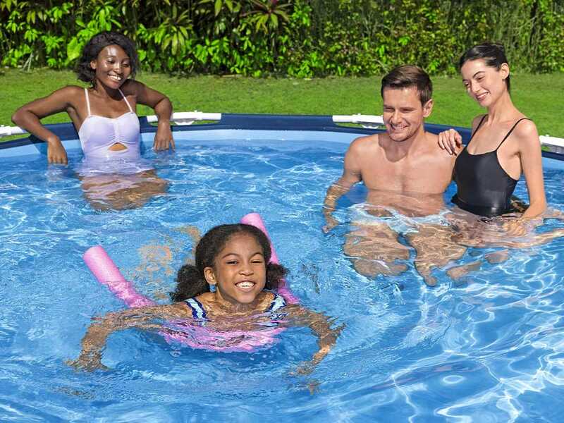 Bestway Steel Pro 56706 - &Oslash;366x76 cm -Piscina Rotonda per 5-6 Persone