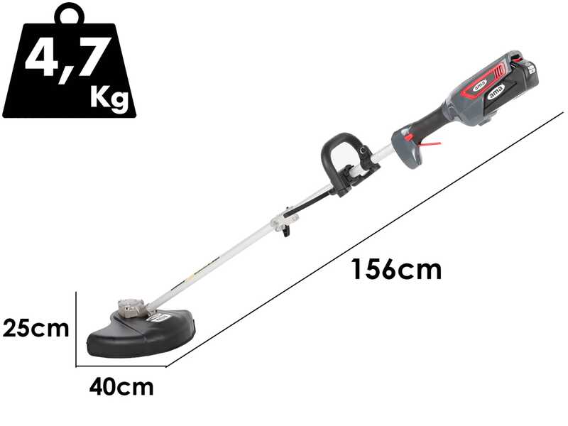 Ama Freemow 98709 - Decespugliatore a batteria - 40V - SENZA BATTERIE E CARICABATTERIE