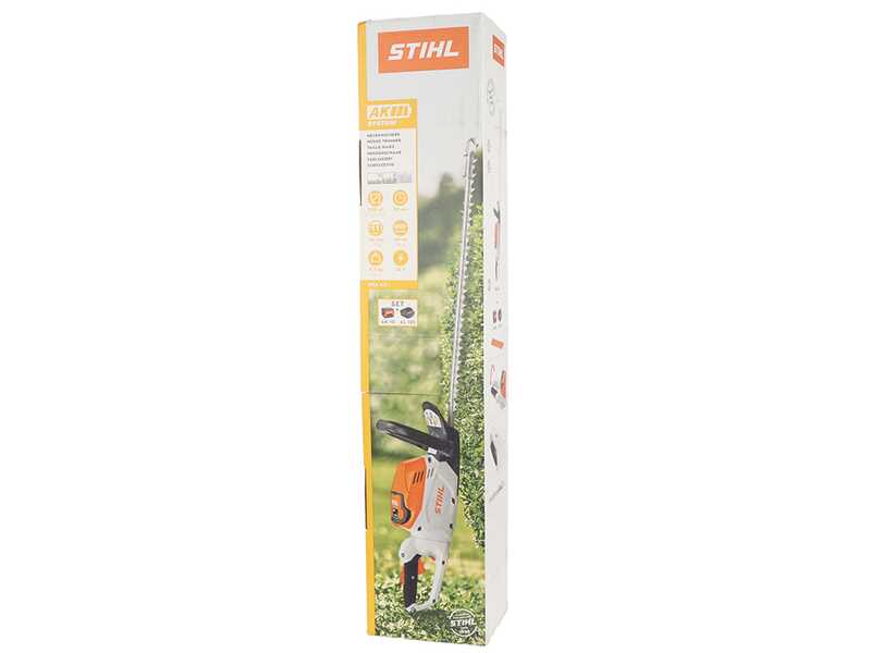 STIHL HSA 60 - Tagliasiepi con batteria AK 30 S - 36V 5Ah - Lama 60cm